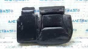 Mazda CX-9 16" 2nd row rear seat cushion, left, black leather, heated, wrinkled