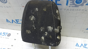 Ford Escape MK3 2013-2015 rear right headrest, black fabric, gray stitching, dry-cleanable