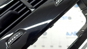 BMW X5 G05 19-24 center console air duct deflector with trim, gloss black, 4-zone control, scratches, broken mount