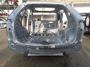 Mazda CX-5 17-24 rear panel assembly, 2 parts, BSM on the body, silver