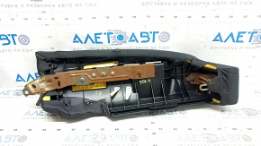 Toyota Camry V70 18-24 rear left seat airbag, black cloth, rusty bracket