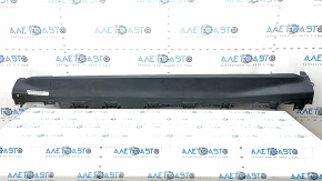 Left side step sill for BMW X5 G05 19-23, with chrome and black trim and insert, scratches