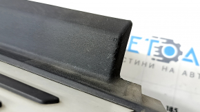 Right side step sill for BMW X5 G05 19-23, with chrome and black trim and insert, scratches