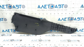 Left side center console trim for Toyota Camry v70 18-24 black