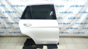 Complete rear right door for Mercedes GLC 16-22 SUV, white 149, keyless, butt, glued