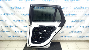 Complete rear right door for Mercedes GLC 16-22 SUV, white 149, keyless, butt, glued