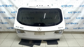 The trunk door is bare with glass for the Mercedes GLC 16-22, white (149).
