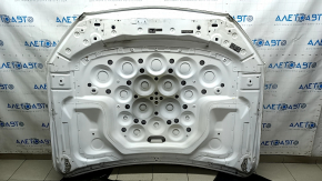 Mercedes GLC 16-22 aluminum hood, white 149, scratches