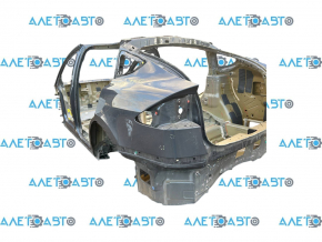 Tesla Model X 16-21 PMNG graphite rear left quarter wing, on the body, bumpers
