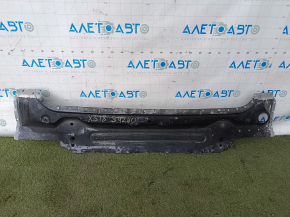 Rear panel BMW X3 G01 18- 2 parts, on the body, black