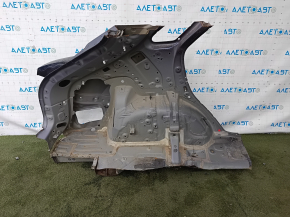 Quarter wing rear left Lexus RX350 RX450h 16-22 under BSM, blue, with central pillar dented