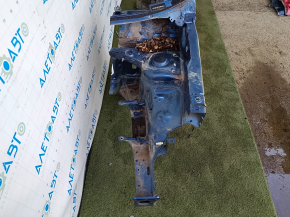 Front left quarter panel of a VW Tiguan 18-24 on the body, blue, with bumps