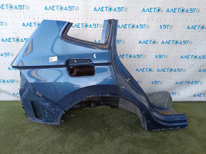 Quarter wing rear right VW Tiguan 18-24 long on the body, blue, pokes
