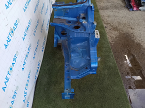 Front left quarter panel of a 19-21 Hyundai Tucson, blue