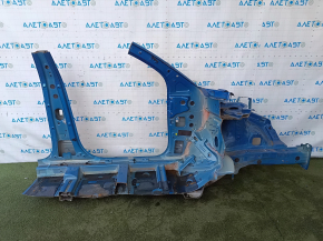 Front left quarter panel of a 19-21 Hyundai Tucson, blue