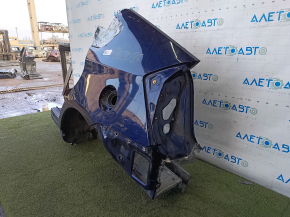 Quarter wing rear left Toyota Prius 30 13-15 on the body, blue