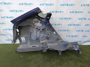 Quarter wing rear left Toyota Prius 30 13-15 on the body, blue