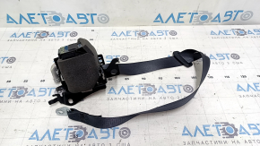Mazda CX-5 17-22 black rear left seat belt, detonated squib, torn