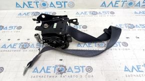 Mazda CX-5 17-22 black rear left seat belt, detonated squib, torn