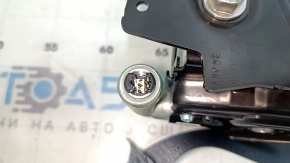 Mazda CX-5 17-22 black rear left seat belt, detonated squib, torn