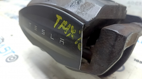 Tesla Model X 16-21 MANDO rear left caliper assembly, broken pad