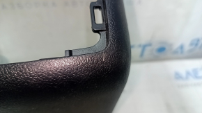 Rear center console trim for Toyota Avalon 13-15, black, scratches