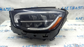 Mercedes GLC 20-22 LED front left headlight assembly with seal, sand