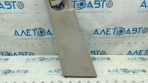 Left upper center pillar trim for Mercedes GLC 16-22, beige, scratches, needs cleaning
