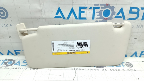 Right sun visor for Mercedes GLC 16-22, beige, without hook, for cleaning