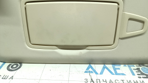 Left sun visor for Mercedes GLC 16-22, beige, without hook, for cleaning