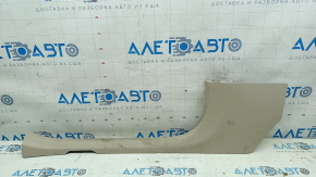 Front left door sill trim for Mercedes GLC 16-22, beige, scratches, needs cleaning