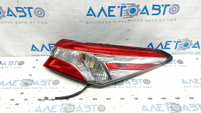 Right outer fender light for Toyota Camry v70 18-20 halogen, light