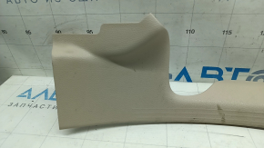 Rear right door sill trim for Mercedes GLC 16-22, beige, scratches, needs cleaning