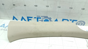 Rear left door sill trim for Mercedes GLC 16-22, beige, scratches, needs cleaning