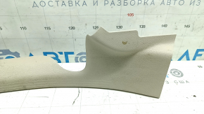 Rear left door sill trim for Mercedes GLC 16-22, beige, scratches, needs cleaning