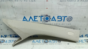 Mercedes GLC 16-22 right upper front pillar trim, beige, for cleaning