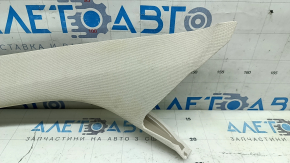 Mercedes GLC 16-22 front pillar trim, left upper, beige, for cleaning