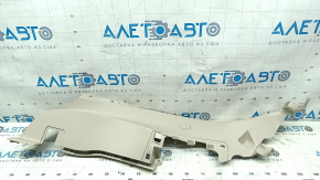 Lower left rear pillar trim for Mercedes GLC 16-20, beige, scratches