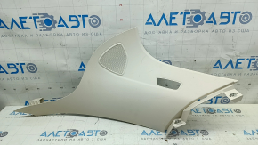 Right rear pillar trim behind the window Mercedes GLC 16-22 beige for premium audio, broken guide, cleaned up