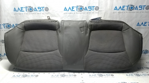 Hyundai Sonata 11-15 rear seat cushion, combination cloth and gray leather, dry-cleanable, dented