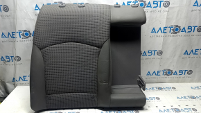 Right rear seat backrest for Hyundai Sonata 11-15, combined cloth and gray leather, dry-cleanable, dented, worn leather