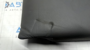 Rear seat back armrest for Hyundai Sonata 11-15, gray leather, dry-cleanable, dented, cracked leather