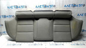 Cadillac CTS 14 rear seat cushion - gray leather, marker stains