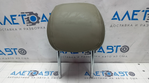 Front left headrest Cadillac CTS 14-14, gray leather, dented