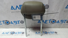 Front right headrest Cadillac CTS 14-14, gray leather, punctured leather