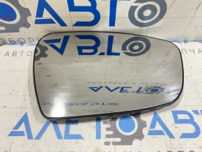 Left mirror element for Kia Forte 4d 2014-2016 pre-restyling, heated, convex