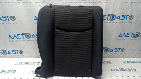 Right rear seat backrest for Nissan Leaf 13-17, black cloth, scratches