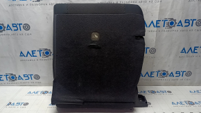 Right rear seat backrest for Nissan Leaf 13-17, black cloth, scratches
