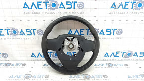 Naked steering wheel for Toyota Camry v70 18-24 black rubber, with buttons and trim, needs cleaning, corrosion