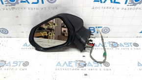 Left side mirror assembly for Toyota Camry v70 18-24, 3-pin, black